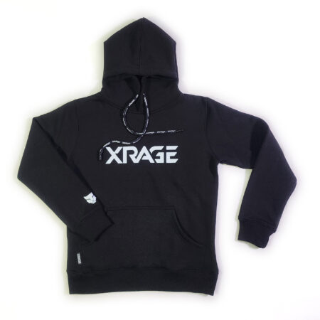 Xrage Black DTF Sticker Hoodie